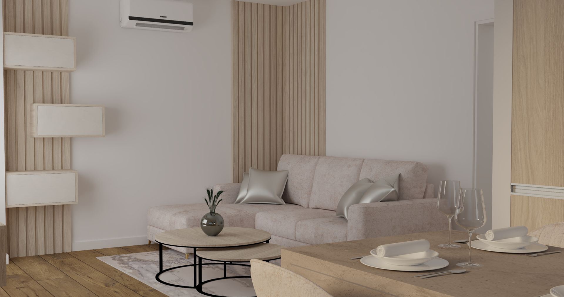 apartman chorvatsko interier navrh